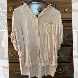 American Eagle Oversized Button Up Shirt